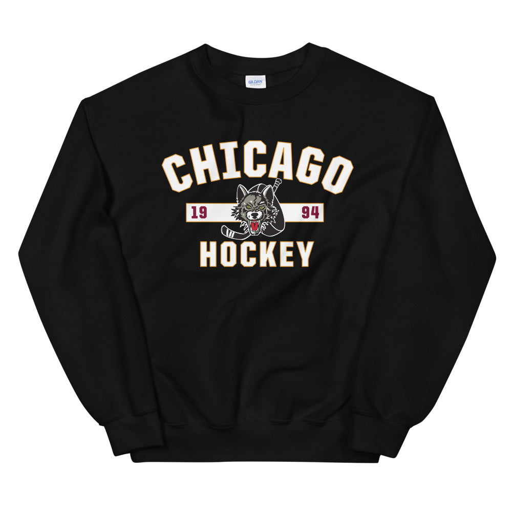 Chicago Wolves Adult Established Crewneck Sweatshirt