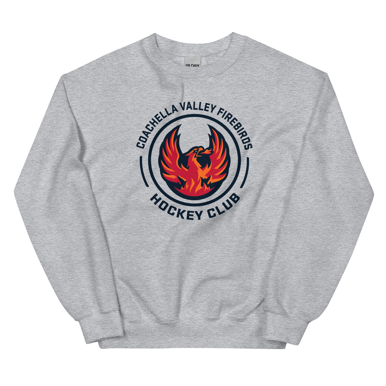 Coachella Valley Firebirds Adult Faceoff Crewneck Sweatshirt