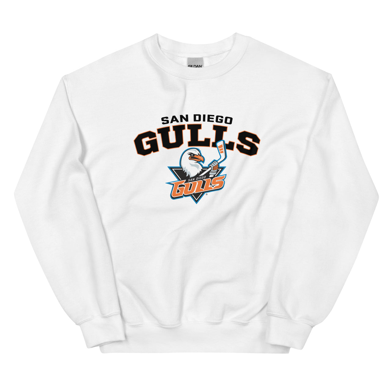 San Diego Gulls Adult Arch Crewneck Sweatshirt