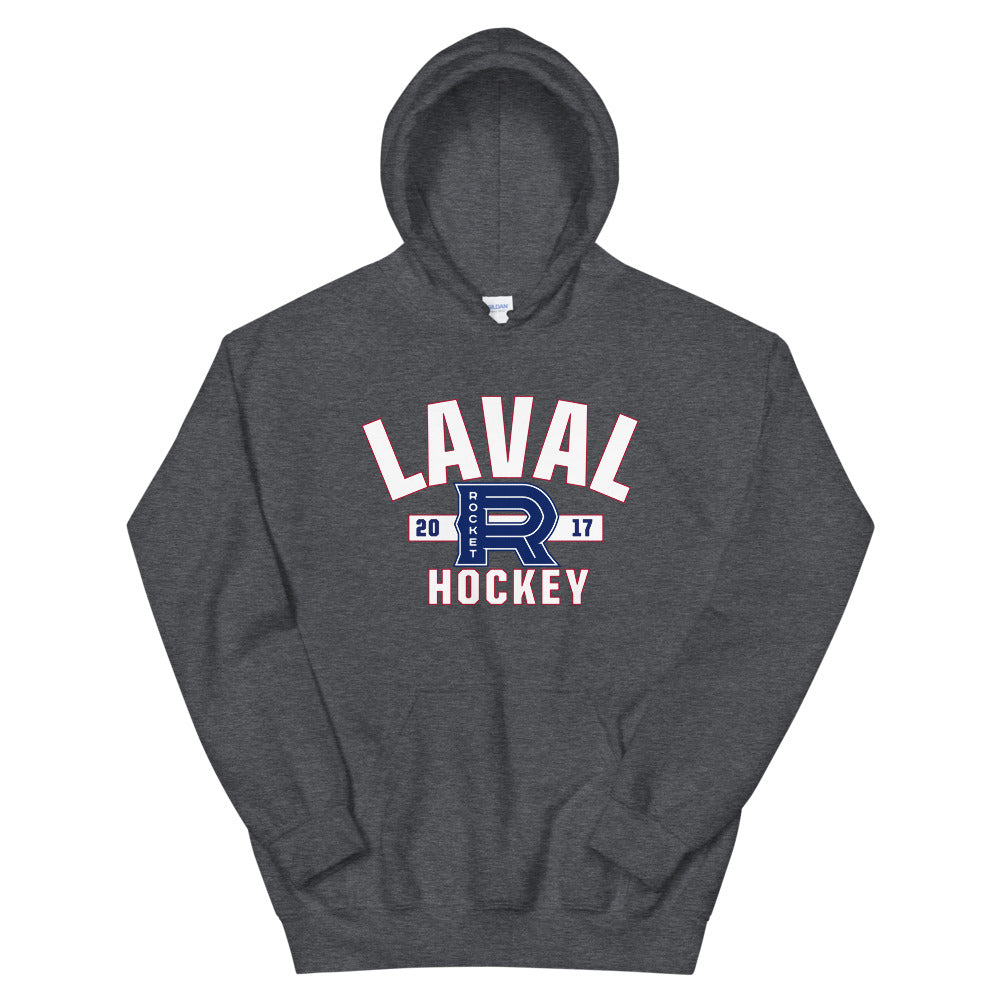 Laval Rocket Adult Established Logo Pullover Hoodie