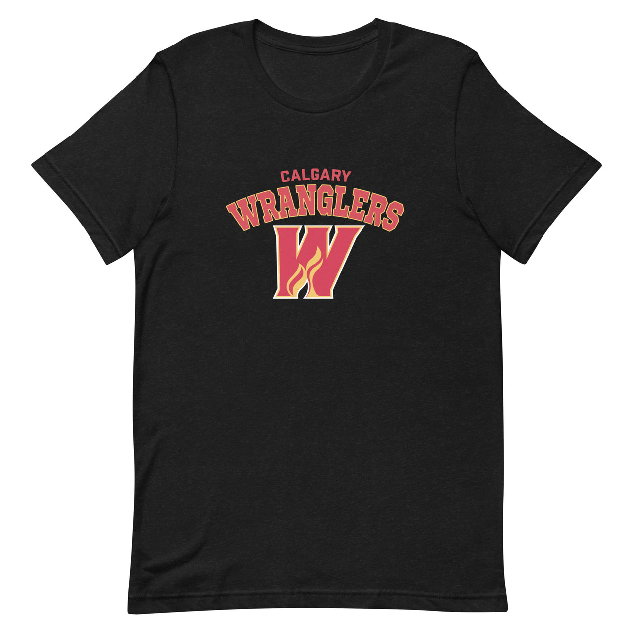 Calgary Wranglers Adult Arch Premium Short Sleeve T-Shirt