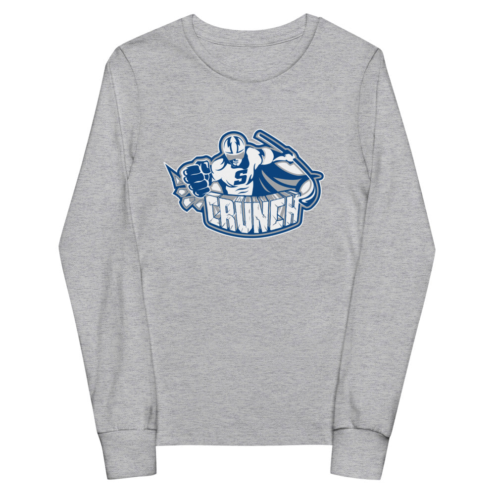 Syracuse Crunch Primary Logo Youth Long Sleeve T-Shirt