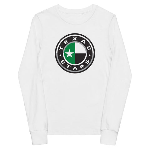 Texas Stars Secondary Logo Youth Long Sleeve T-Shirt
