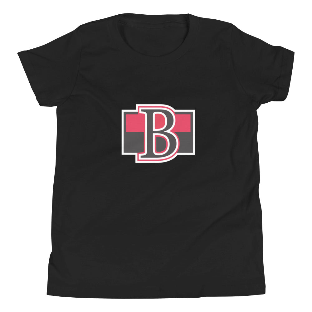 Belleville Senators Primary Logo Youth Short Sleeve T-Shirt